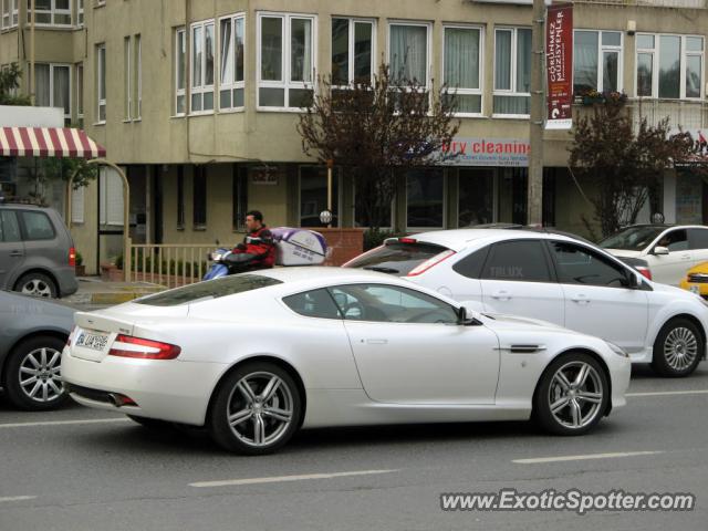 Aston Martin DB9 spotted in Istanbul, Turkey