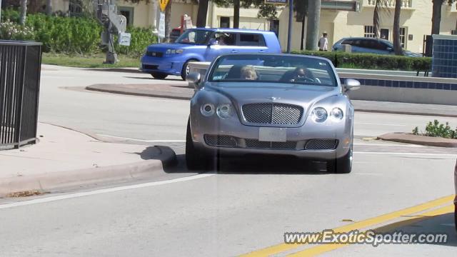 Bentley Continental spotted in Stuart, Florida