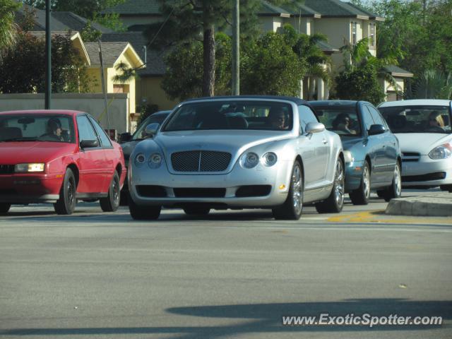 Bentley Continental spotted in Port St Lucie, Florida