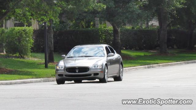 Maserati Quattroporte spotted in Port St Lucie, Florida