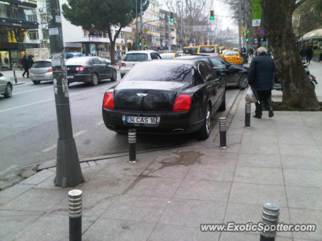 Bentley Continental spotted in Istanbul, Turkey