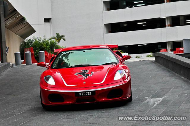 Ferrari F430 spotted in Kuala Lumpur, Malaysia