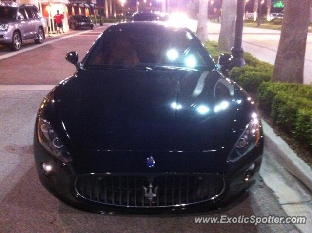 Maserati GranTurismo spotted in Jacksonville, Florida