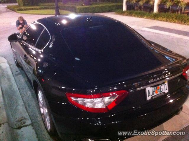 Maserati GranTurismo spotted in Jacksonville, Florida