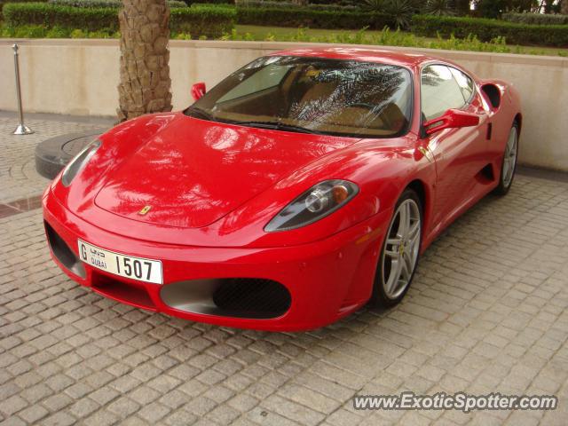 Ferrari F430 spotted in Dubai, United Arab Emirates