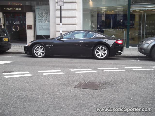 Maserati GranTurismo spotted in London, United Kingdom