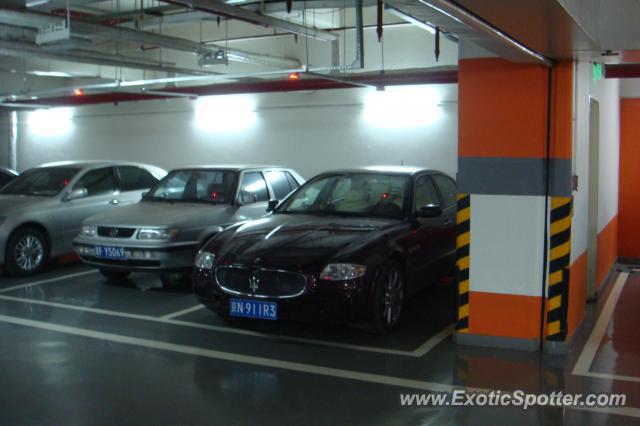 Maserati Quattroporte spotted in Beijing, China