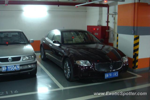 Maserati Quattroporte spotted in Beijing, China