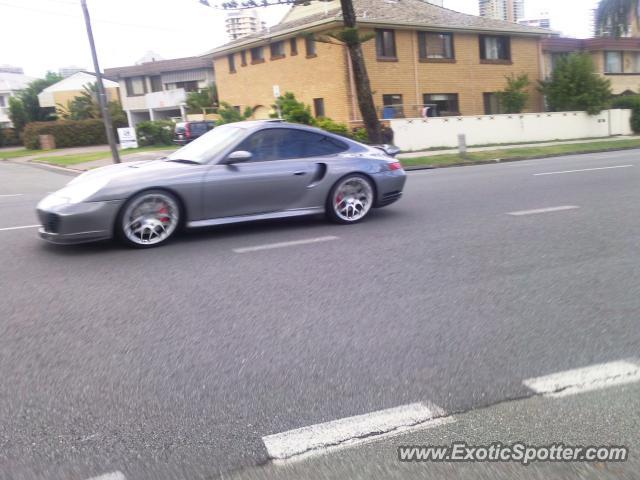 Porsche 911 Turbo spotted in Gold Coast, Australia