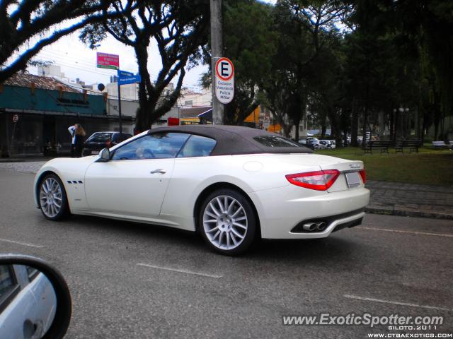 Maserati GranTurismo spotted in Curitiba, PR, Brazil