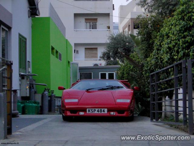 Lamborghini Countach spotted in Nicosia, Cyprus