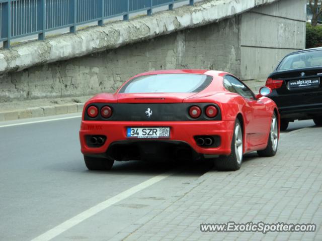 Ferrari 360 Modena spotted in Istanbul, Turkey