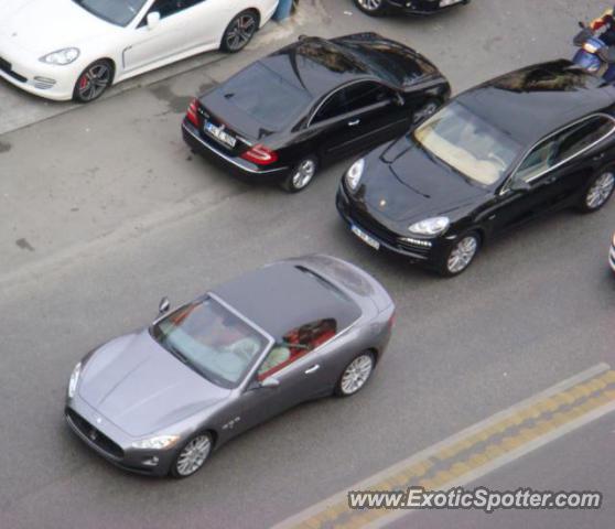 Maserati GranTurismo spotted in Istanbul, Turkey