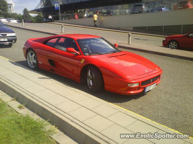 Ferrari F355 spotted in Vilnius, Lithuania