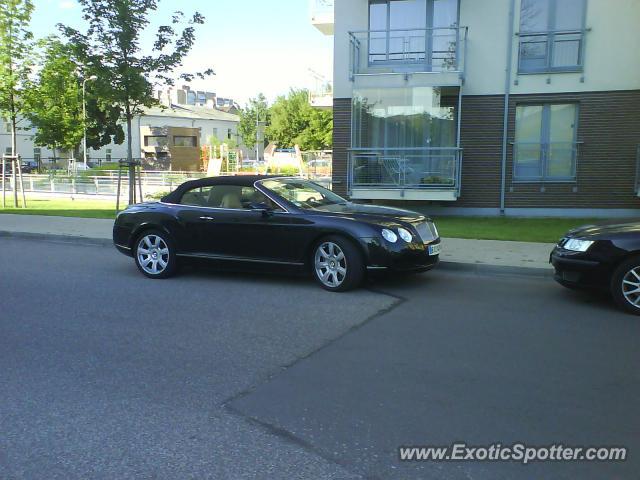 Bentley Continental spotted in Vilnius, Lithuania