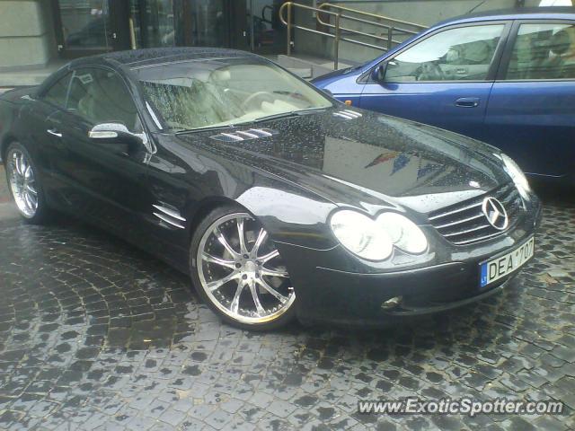 Mercedes SL 65 AMG spotted in Vilnius, Lithuania