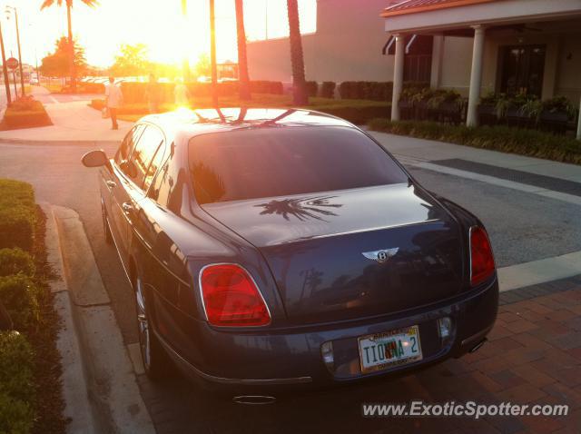 Bentley Continental spotted in Jacksonville, Florida