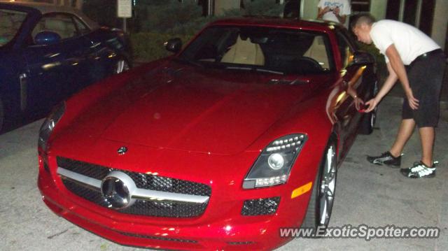 Mercedes SLS AMG spotted in Jacksonville, Florida