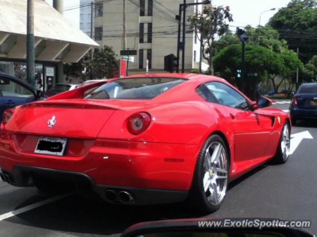 Ferrari 599GTB spotted in Lima, Peru