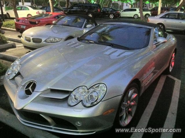 Mercedes SLR spotted in Miami, Florida