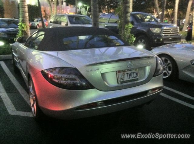 Mercedes SLR spotted in Miami, Florida