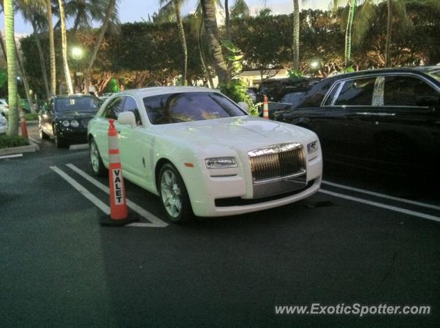 Rolls Royce Ghost spotted in Miami, Florida