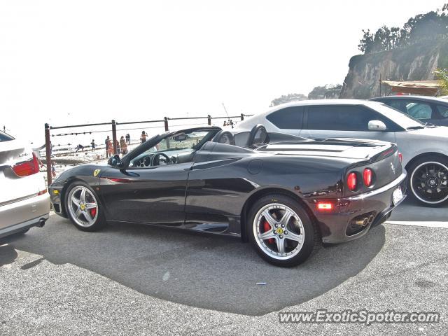 Ferrari 360 Modena spotted in Malibu, California