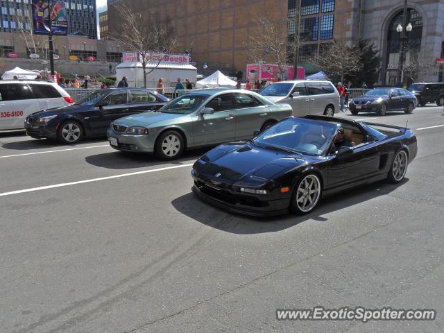 Acura NSX spotted in Boston, Massachusetts