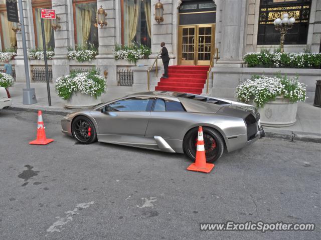 Lamborghini Murcielago spotted in Manhattan, New York