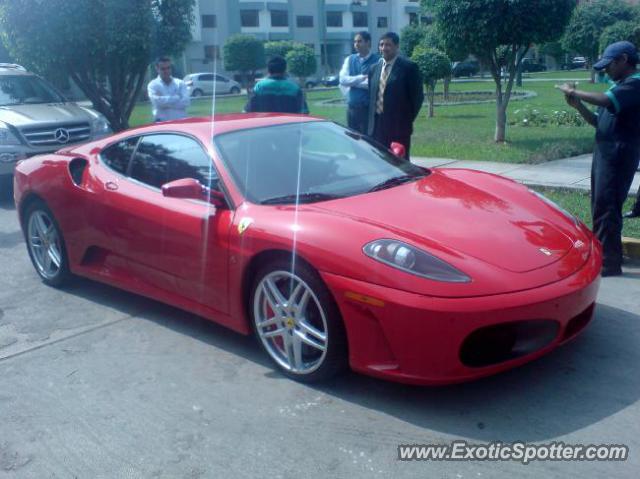 Ferrari F430 spotted in Lima, Peru