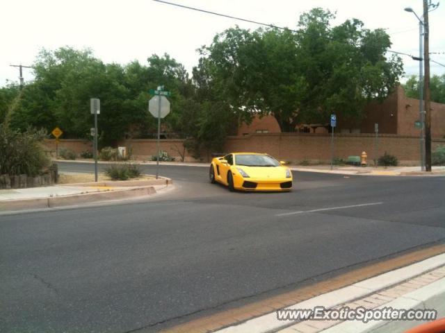 Lamborghini Gallardo spotted in Albuquerque, New Mexico