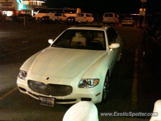 Maserati Quattroporte spotted in San Francisco, California