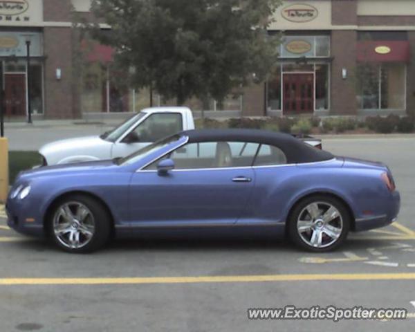 Bentley Continental spotted in Des Moines, Iowa