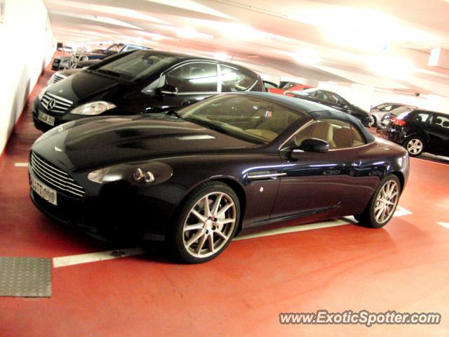 Aston Martin DB9 spotted in Wiesbaden, Germany