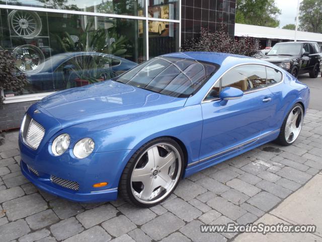 Bentley Continental spotted in Montreal, Canada