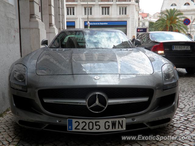 Mercedes SLS AMG spotted in Lisboa, Portugal