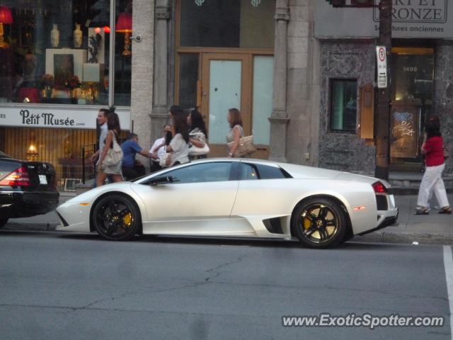 Lamborghini Murcielago spotted in Montreal, Canada