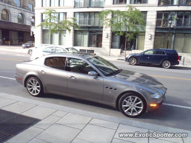 Maserati Quattroporte spotted in Montreal, Canada