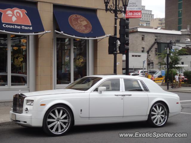 Rolls Royce Phantom spotted in Montreal, Canada