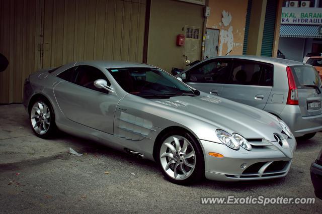 Mercedes SLR spotted in Shah Alam, Malaysia