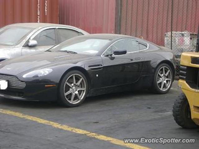 Aston Martin Vantage spotted in Lima, Peru