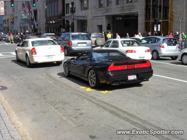 Acura NSX spotted in Boston, Massachusetts