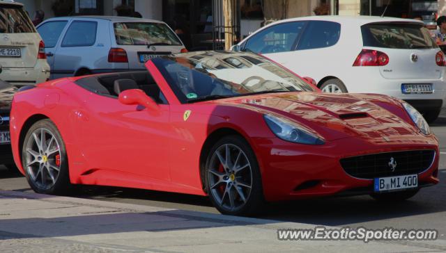 Ferrari California spotted in Berlin, Germany