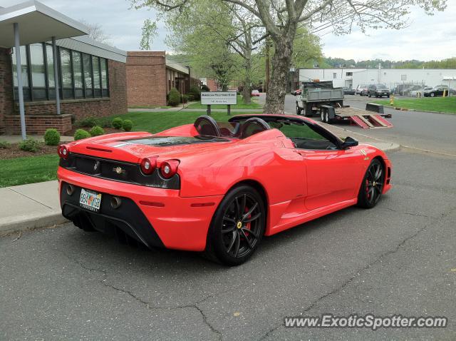 Ferrari F430 spotted in Springfield, New Jersey