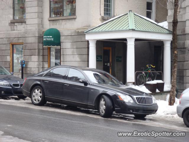 Mercedes Maybach spotted in Montreal, Canada