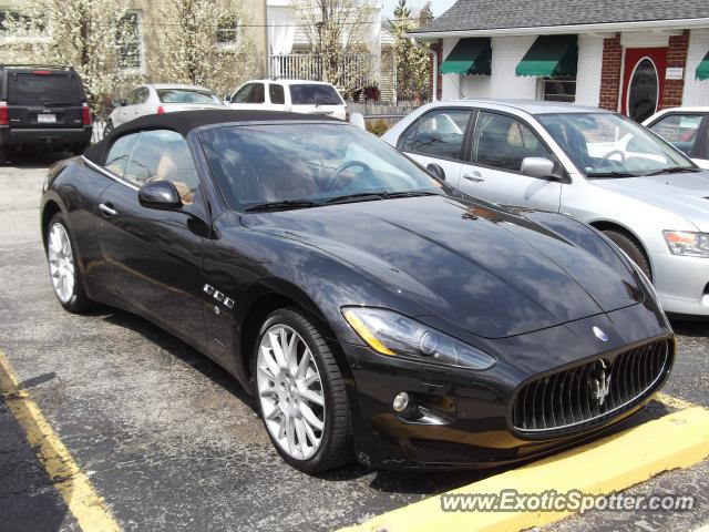 Maserati GranTurismo spotted in Barrington , Illinois