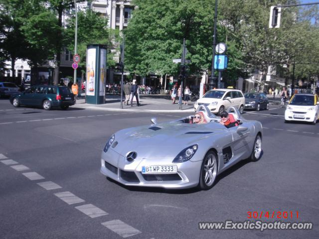 Mercedes SLR spotted in Berlin, Germany