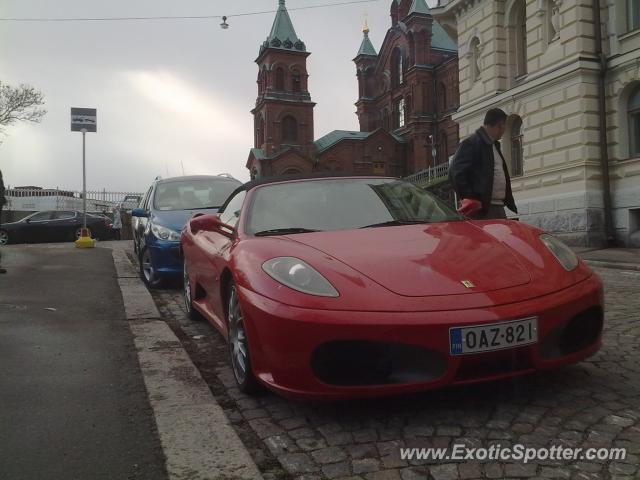 Ferrari F430 spotted in Helsinki, Finland