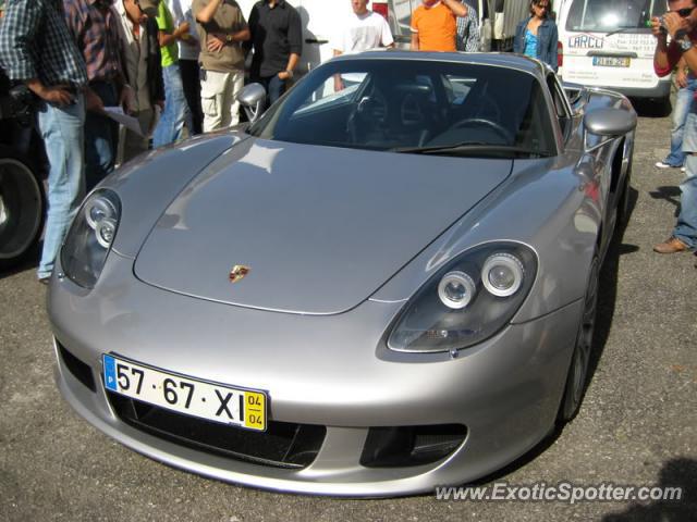 Porsche Carrera GT spotted in Caramulo, Portugal