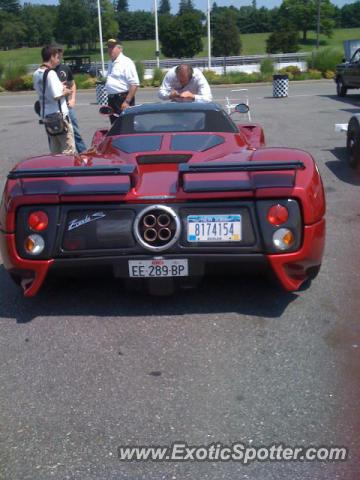 Pagani Zonda spotted in Lime Rock, Connecticut